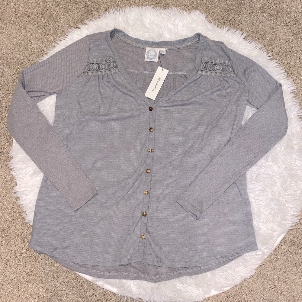 Francescas Long-Sleeve Blouse (TAGS ATTACHED🏷️)
